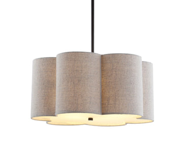 Heather 20" Adjustable Metal LED Pendant - JONATHAN Y